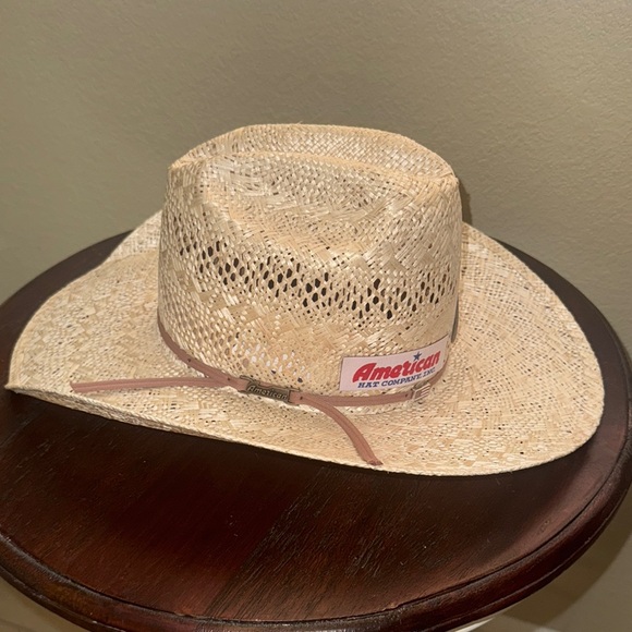 Tan Straw Cowboy Hat - Picture 1 of 5